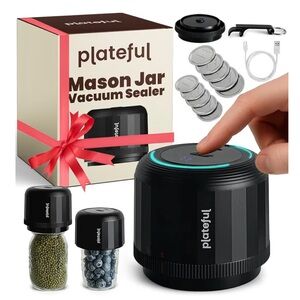 Plateful Mason Jar Vacuum Sealer